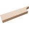Ekena Millwork 2in. W x 6in. H x 24in. L Huntington Woodgrain TimberThane Rafter Tail, Primed Tan RFTUR02X06X24HUNRCPR - alternate 2